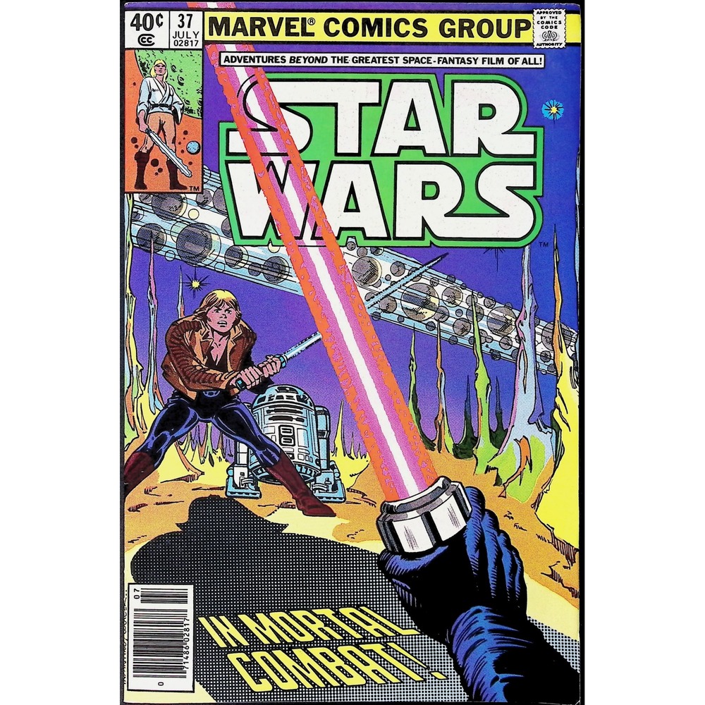 Star‎ Wars #37 Newsstand Marvel comic book 1980